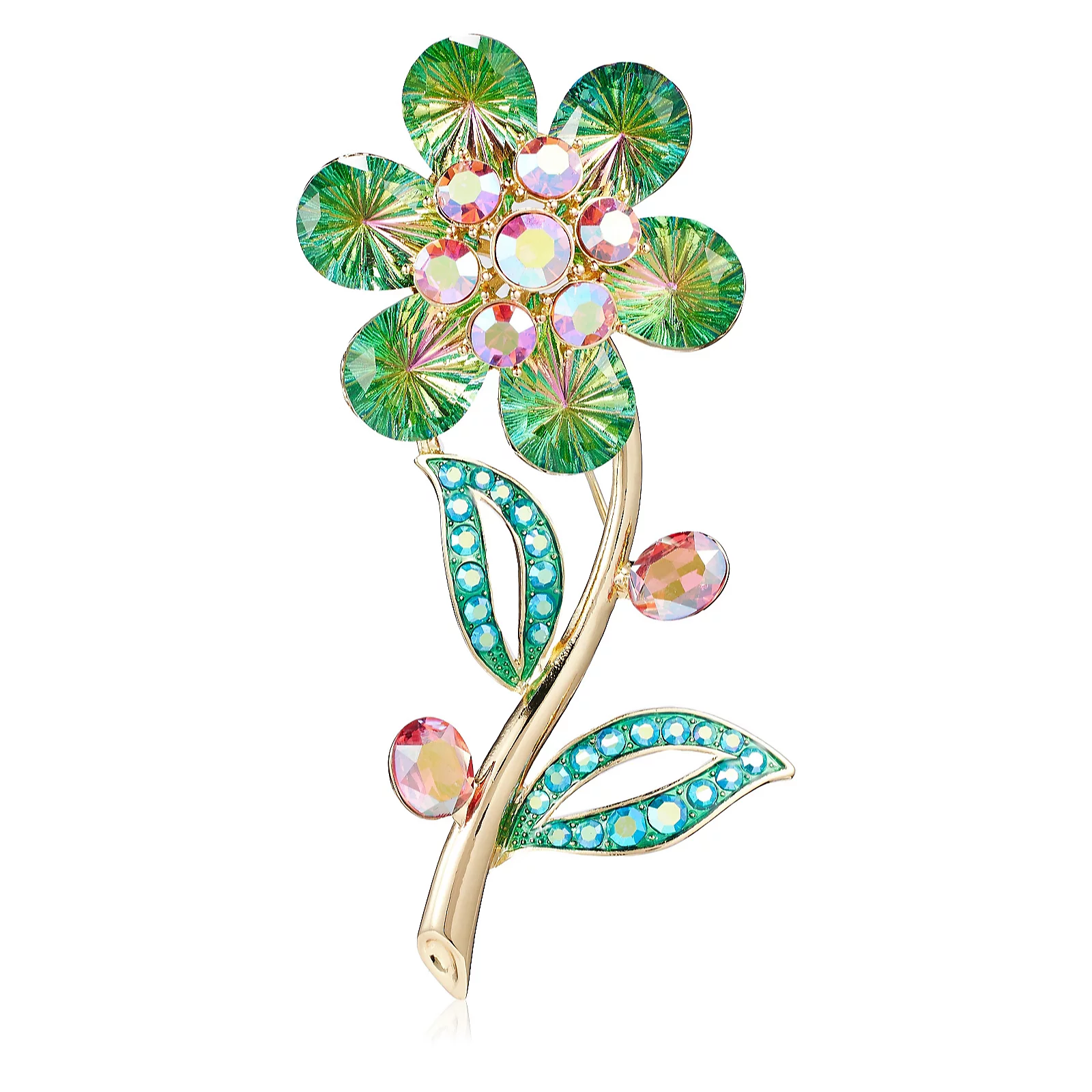Butler & Wilson Crystal Flower Brooch