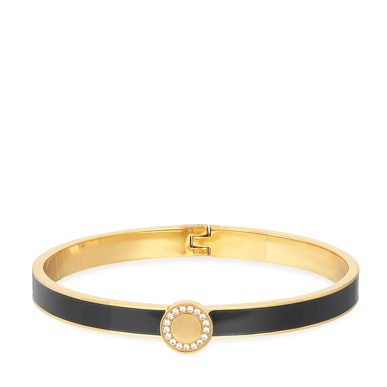 Steel by Diamonique Enamel Bangle Stainless Steel