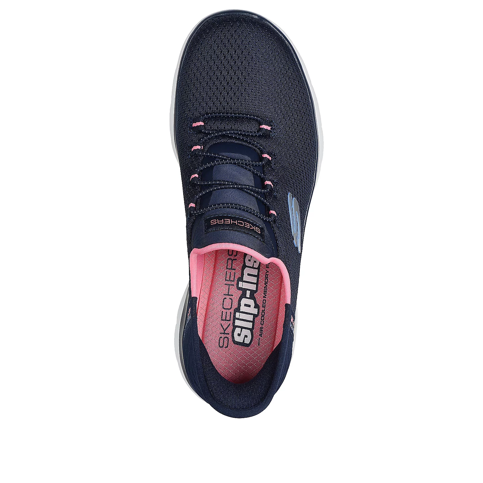Skechers Wide Fit Summits Diamond Dream Slip-Ins Trainer